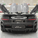 LCD McLaren 2020 Elva Heavy Grey Metallic 1:18 – Modello da collezione pressofuso
