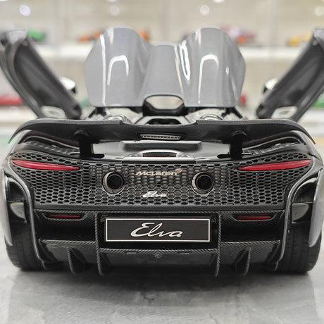LCD McLaren 2020 Elva Heavy Grey Metallic 1:18 – Modello da collezione pressofuso