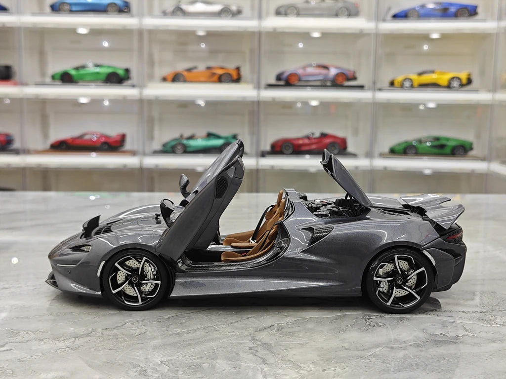 LCD McLaren 2020 Elva Heavy Grey Metallic 1:18 – Modello da collezione pressofuso