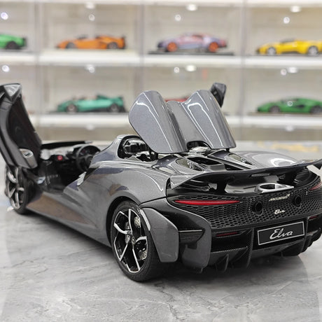 LCD McLaren 2020 Elva Heavy Grey Metallic 1:18 – Modello da collezione pressofuso