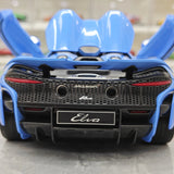 LCD McLaren 2020 Elva Light Blue 1:18 – Modello da collezione pressofuso