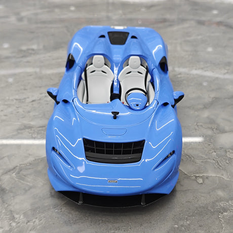 LCD McLaren 2020 Elva Light Blue 1:18 – Modello da collezione pressofuso