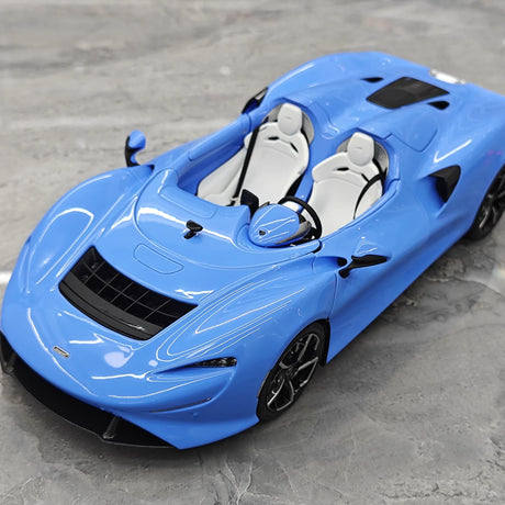 LCD McLaren 2020 Elva Light Blue 1:18 – Modello da collezione pressofuso