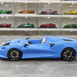 LCD McLaren 2020 Elva Light Blue 1:18 – Modello da collezione pressofuso