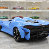 LCD McLaren 2020 Elva Light Blue 1:18 – Modello da collezione pressofuso