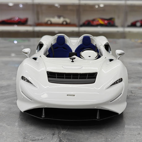 LCD McLaren 2020 엘바 화이트 1:18 – 수집용 다이캐스트 모델 다이캐스트