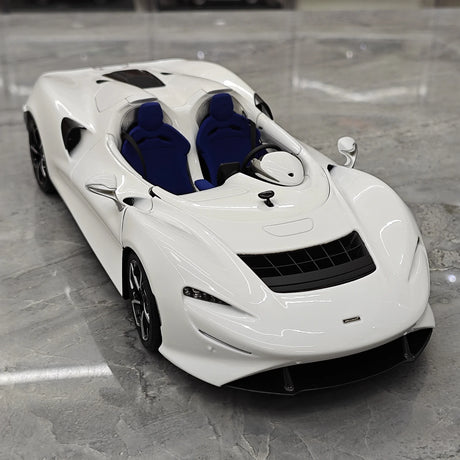 LCD McLaren 2020 엘바 화이트 1:18 – 수집용 다이캐스트 모델 다이캐스트