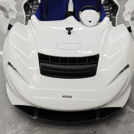 LCD McLaren 2020 엘바 화이트 1:18 – 수집용 다이캐스트 모델 다이캐스트