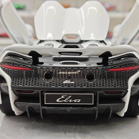 LCD McLaren 2020 엘바 화이트 1:18 – 수집용 다이캐스트 모델 다이캐스트