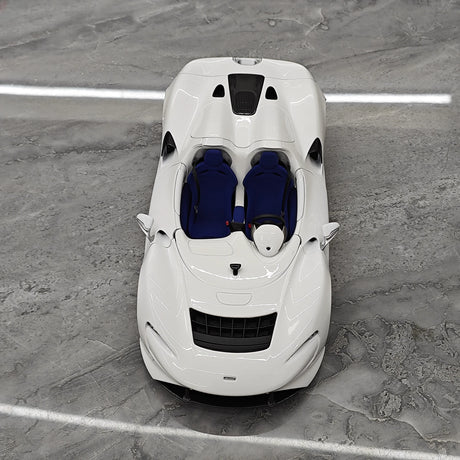 LCD McLaren 2020 엘바 화이트 1:18 – 수집용 다이캐스트 모델 다이캐스트