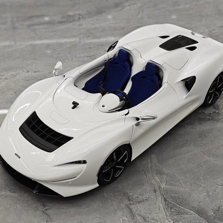 LCD McLaren 2020 엘바 화이트 1:18 – 수집용 다이캐스트 모델 다이캐스트