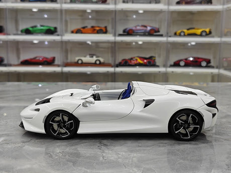 LCD McLaren 2020 엘바 화이트 1:18 – 수집용 다이캐스트 모델 다이캐스트