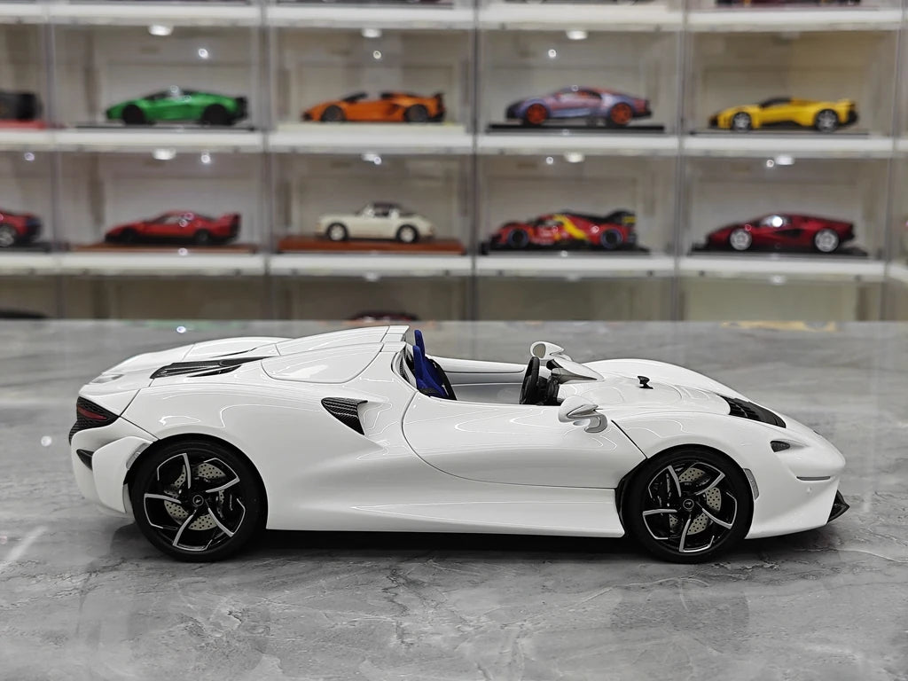 LCD McLaren 2020 Elva White 1:18 – Collectible Diecast Model Die-Cast
