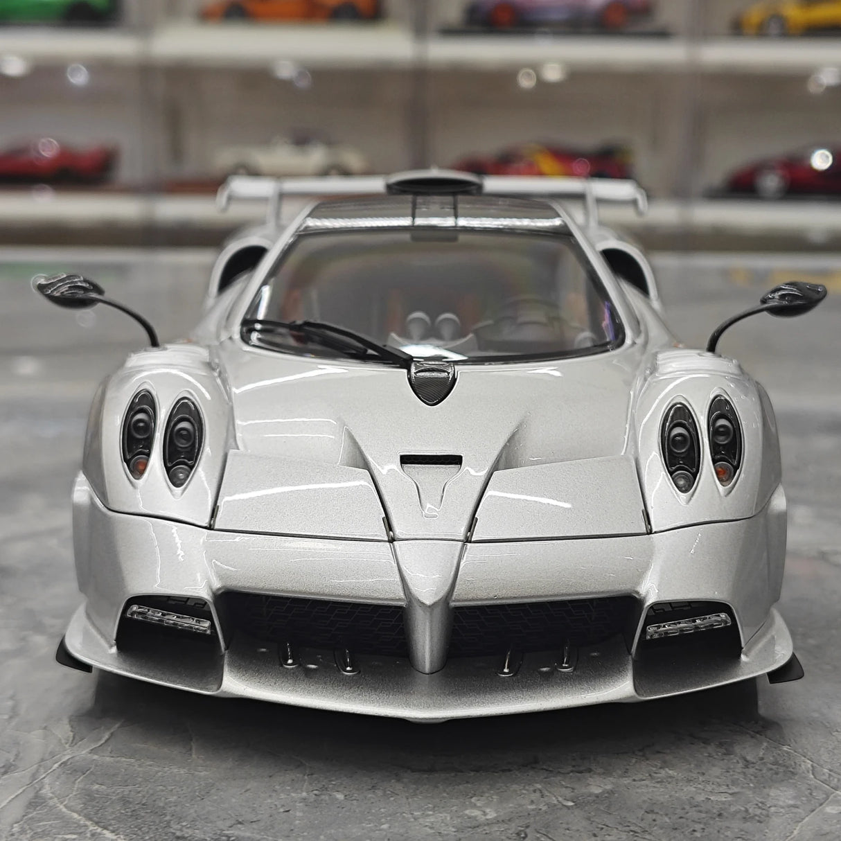 LCD Pagani 2020 Imola Silver 1:18 – Modello da collezione pressofuso