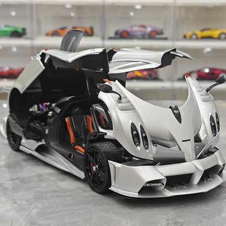 LCD Pagani 2020 Imola Silver 1:18 – Modello da collezione pressofuso