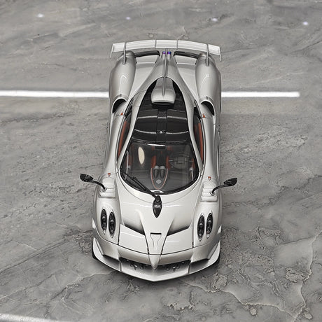 LCD Pagani 2020 Imola Silver 1:18 – Modello da collezione pressofuso