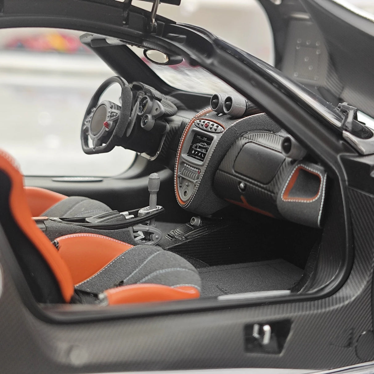 LCD Pagani 2020 Imola Silver 1:18 – Modello da collezione pressofuso