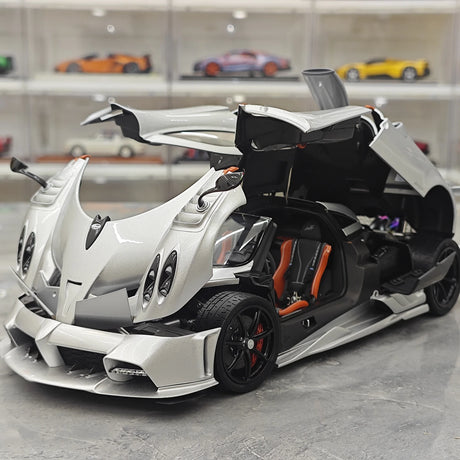 LCD Pagani 2020 Imola Silver 1:18 – Modello da collezione pressofuso