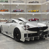 LCD Pagani 2020 Imola Silver 1:18 – Modello da collezione pressofuso