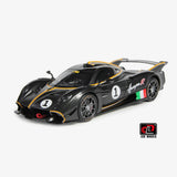 [LCD] 1:18 Pagani 2021 Huayra R Black Model Car Die-Cast
