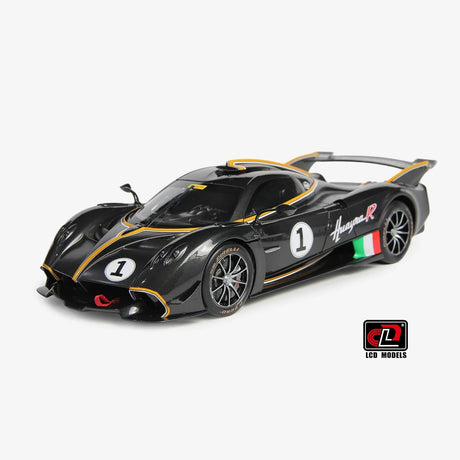 [LCD] 1:18 Pagani 2021 Huayra R Black Model Car Die-Cast