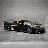 [LCD] 1:18 Pagani 2021 Huayra R Black Model Car Die-Cast