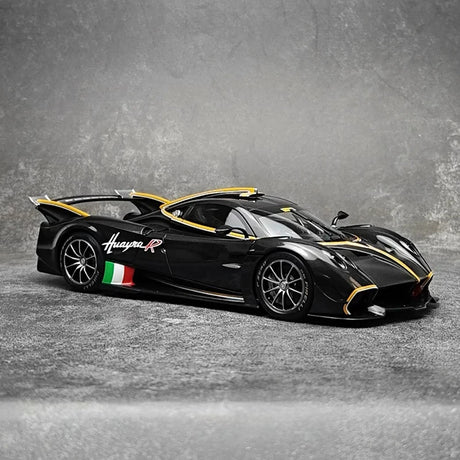 [LCD] 1:18 Pagani 2021 Huayra R Black Model Car Die-Cast