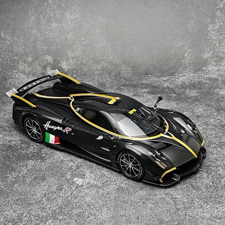 [LCD] 1:18 Pagani 2021 Huayra R Black Model Car Die-Cast