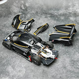 [LCD] 1:18 Pagani 2021 Huayra R Black Model Car Die-Cast