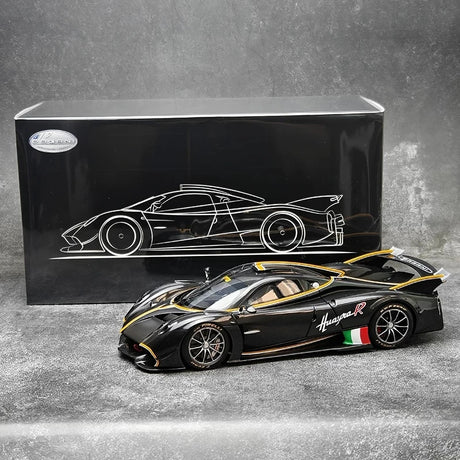 [LCD] 1:18 Pagani 2021 Huayra R Black Model Car Die-Cast