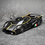 [LCD] 1:18 Pagani 2021 Huayra R Black Model Car Die-Cast