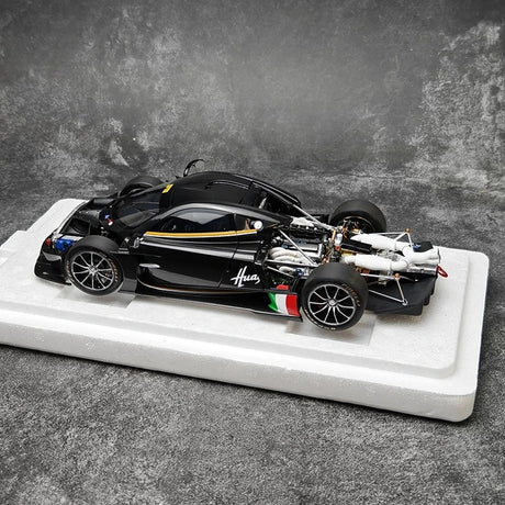 [LCD] 1:18 Pagani 2021 Huayra R Black Model Car Die-Cast