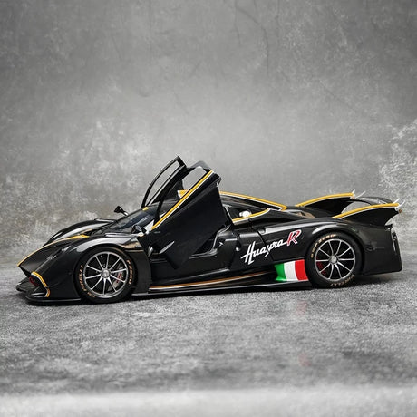 [LCD] 1:18 Pagani 2021 Huayra R Black Model Car Die-Cast