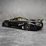 [LCD] 1:18 Pagani 2021 Huayra R Black Model Car Die-Cast