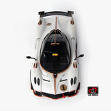 [LCD] 1:18 Pagani 2021 Huayra R White Model Car Die-Cast