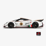 [LCD] 1:18 Pagani 2021 Huayra R White Model Car Die-Cast