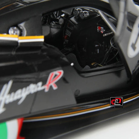 [LCD] 1:18 Pagani 2021 Huayra R White Model Car Die-Cast
