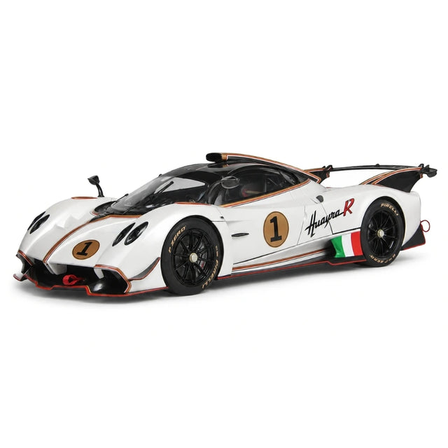 [LCD] 1:18 Pagani 2021 Huayra R White Model Car Die-Cast