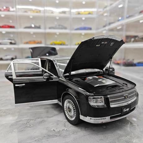 [LCD] 1:18 Toyota 2018 Century svart modellbil Die-Cast