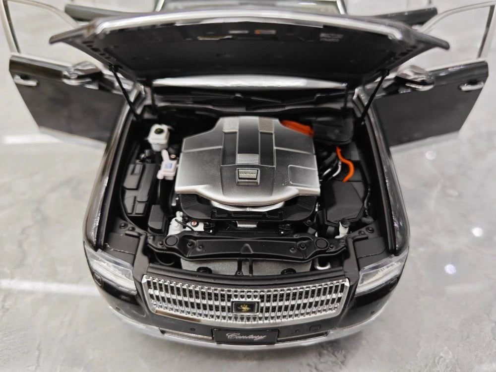 [LCD] 1:18 Toyota 2018 Century Black Model Car Die-Cast