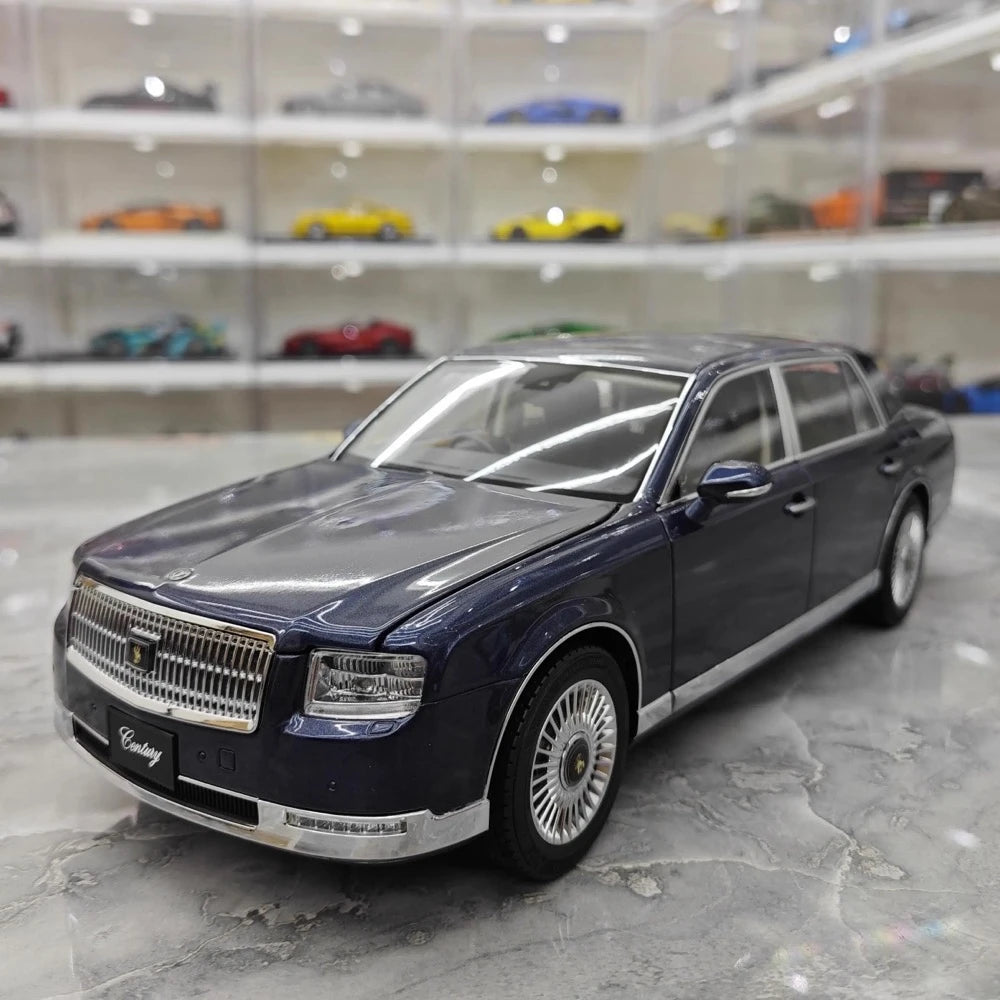 [LCD] 1:18 Toyota 2018 Century blu modellino di auto Die-Cast