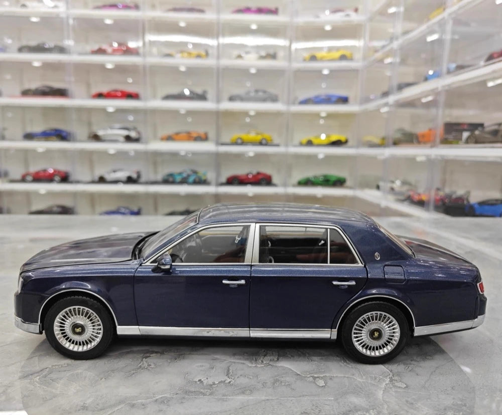 [LCD] 1:18 Toyota 2018 Century blu modellino di auto Die-Cast