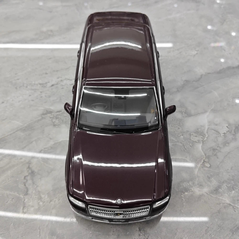 [LCD] 1:18 Toyota 2018 Century rosso modellino di auto Die-Cast