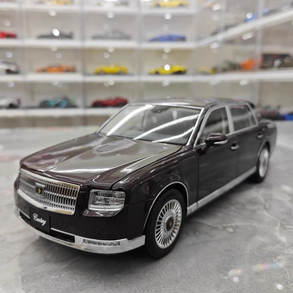 [LCD] 1:18 Toyota 2018 Century röd modellbil Die-Cast