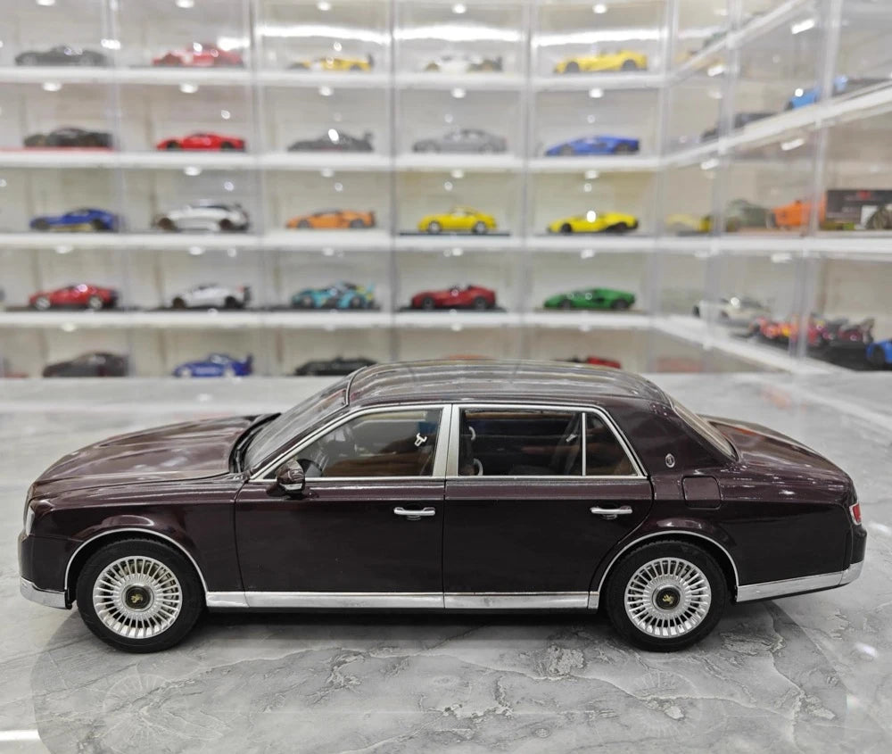 [LCD] 1:18 Toyota 2018 Century rosso modellino di auto Die-Cast