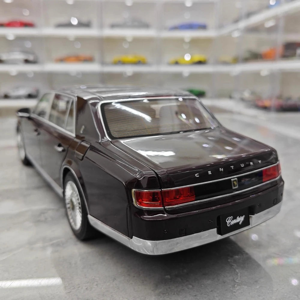 [LCD] 1:18 Toyota 2018 Century rosso modellino di auto Die-Cast