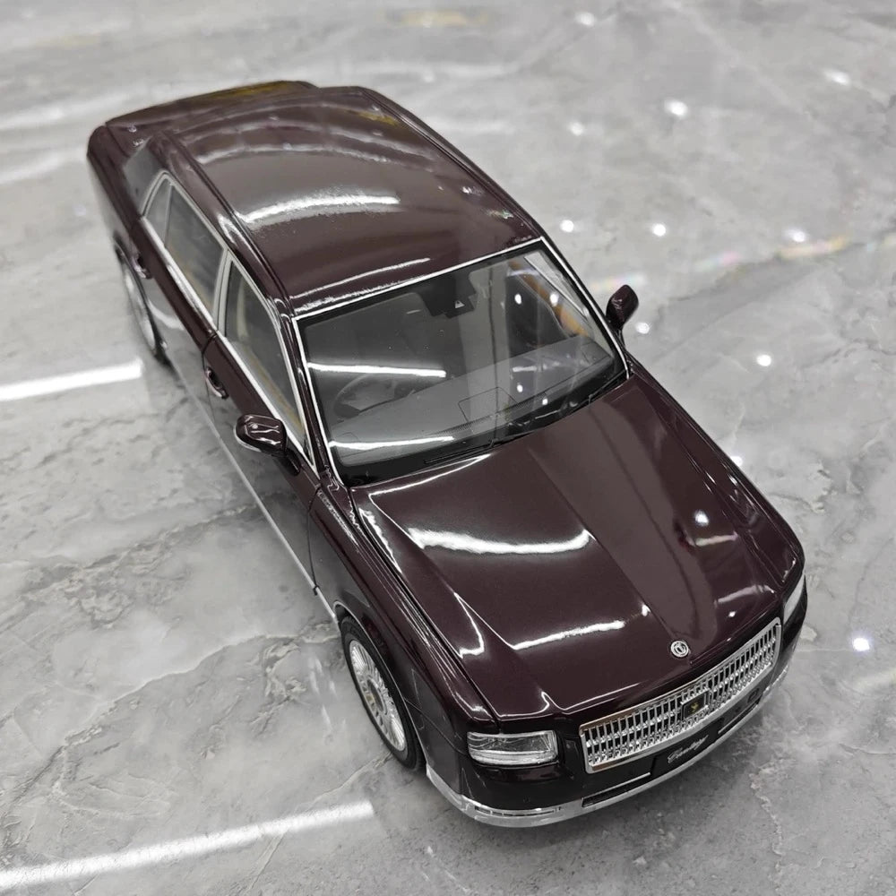 [LCD] 1:18 Toyota 2018 Century rosso modellino di auto Die-Cast