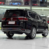 [LCD] 1:18 Toyota 2022 Land Cruiser LC300 Black Model Car Die-Cast