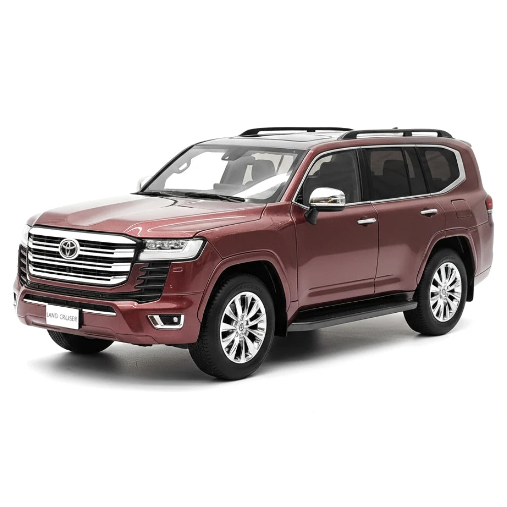 [LCD] 1:18 Toyota 2022 Land Cruiser LC300 Red Model Car Die-Cast