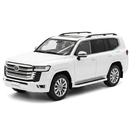 [LCD] 1:18 Toyota 2022 Land Cruiser LC300 vit modellbil Die-Cast